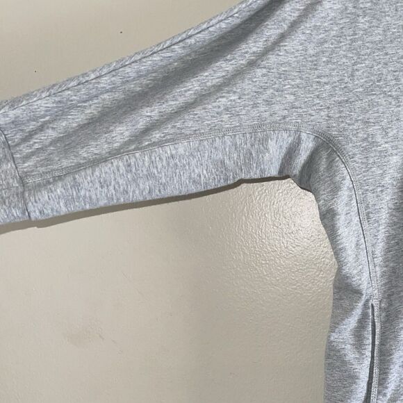 Nike Knit Track Jacket Size S Hooded Thumb Hole Pockets Full Zip Lightweigth - Picture 3 of 12